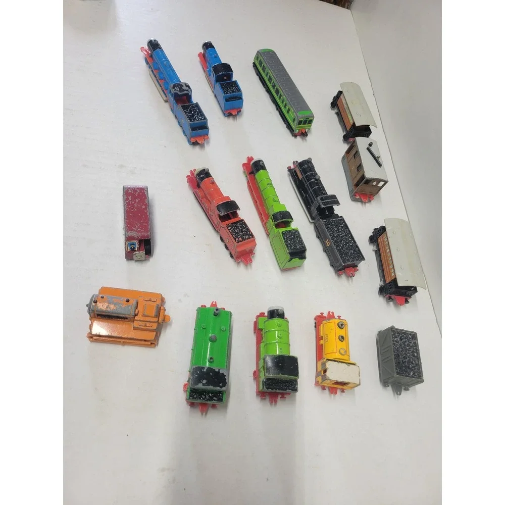 Vtg Thomas & Friends Ertl Diecast Metal Toy Train Lot Gordon‎ Percy 15pc 88-92